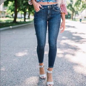 KanCan Mid Rise Ankle Skinny